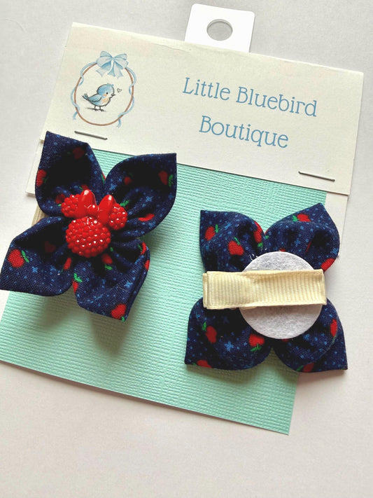 Apple Minnie Pigtail Set