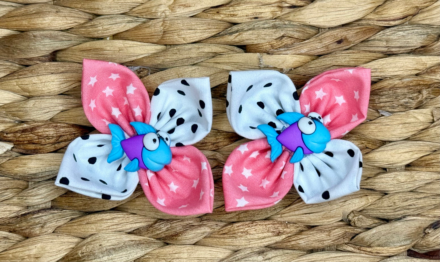 Under the Sea Fish Pigtail Set