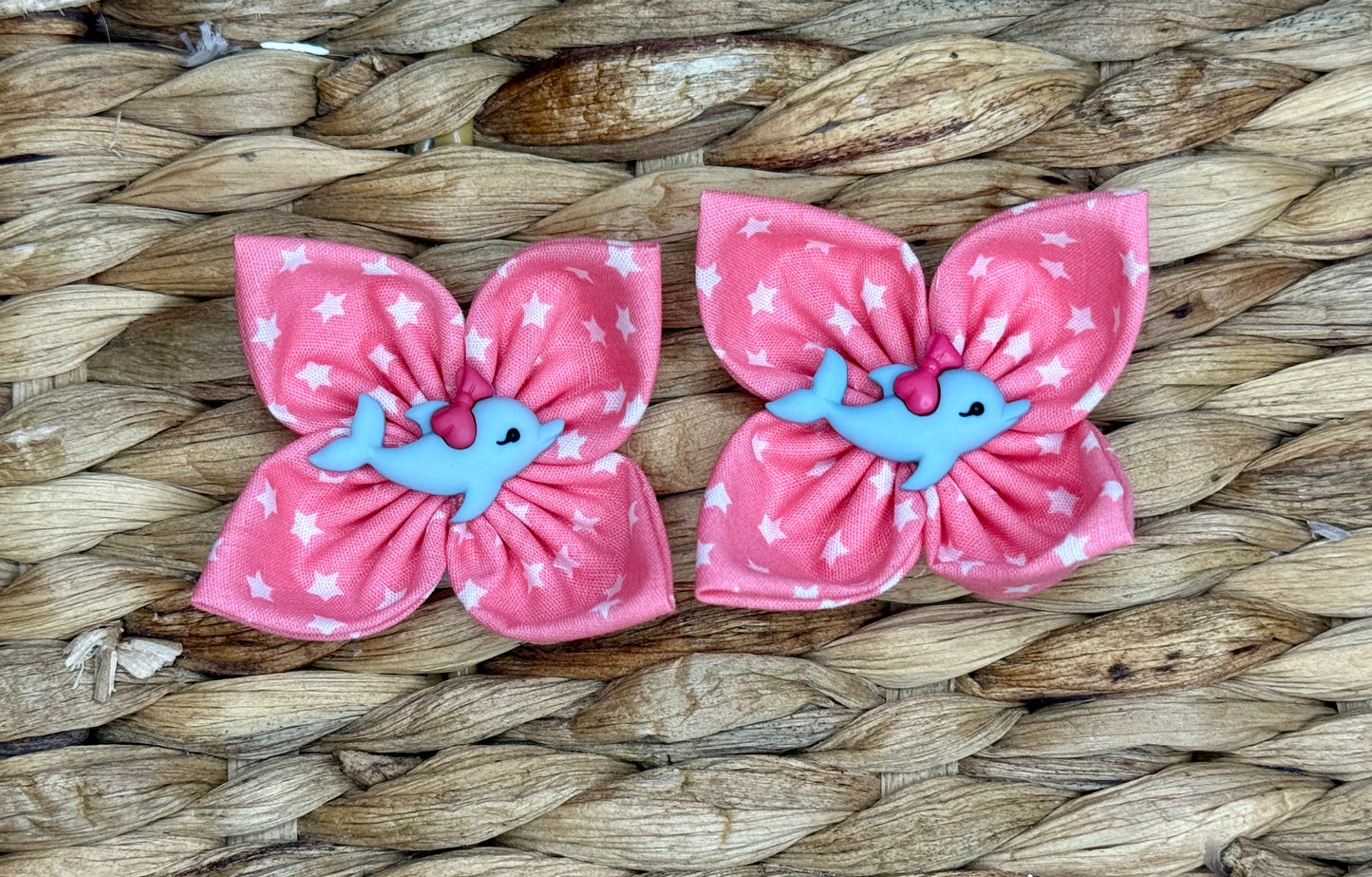 Dolphins Pigtail Set