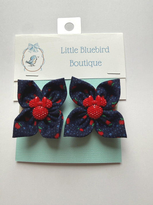 Apple Minnie Pigtail Set
