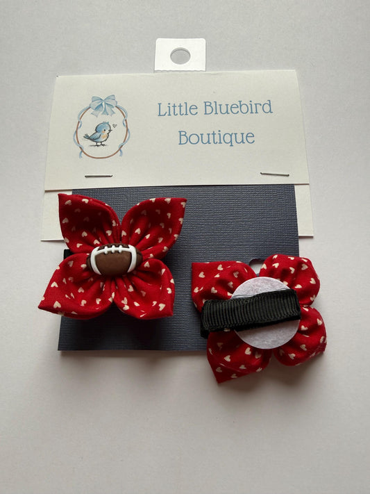 Football Pigtail Set