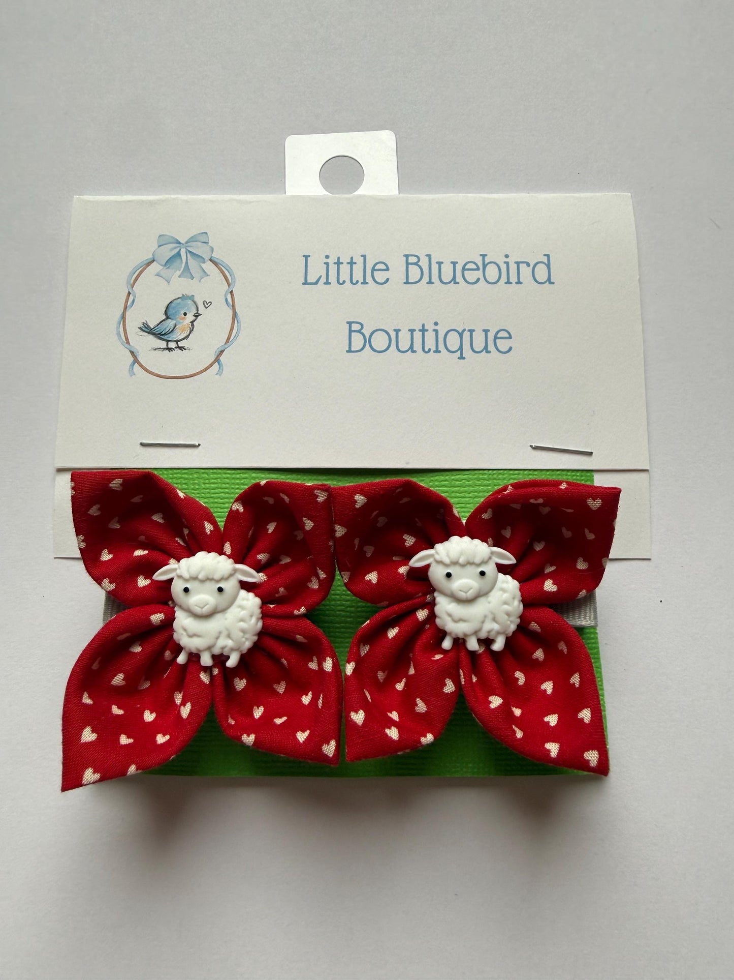 Heart Sheep Pigtail Set
