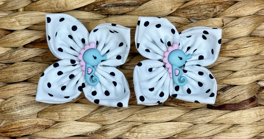 Seahorses Pigtail Set