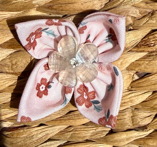 Single Floral Flower Bow