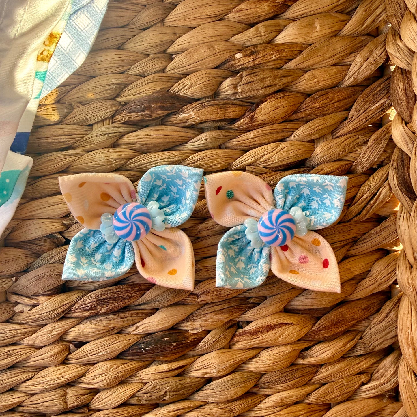Multi Color Candy Pigtail Set